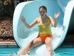 Get your kids ion waterslides!