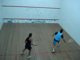 Squash is full of fun… and sweat!