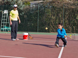 Racquet sports can be played indoor or outdoor