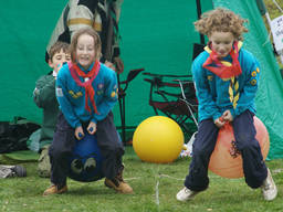 Joey Scouting enables kids to join in competitive and physical activities to have a great time.