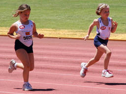 Participating in a Little Athletics event boosts the self-confidence of kids.