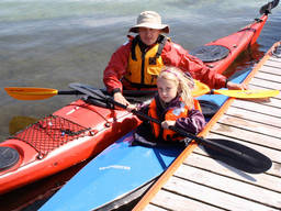 An alternative kayak for the younger ones.