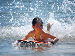 Scarborough, Perth is famous for its surfing beaches.