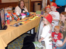 Community groups host fun and interactive children's seminars about safety.