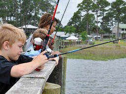 Kids can make friends with other fishing enthusiasts in angling clubs.