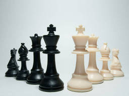 Some of the major chess pieces