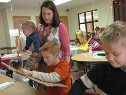 Children enjoying safe and easy to do exercises for kids.