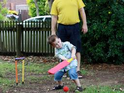 Let your young ones practise cricket in your backyard!