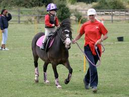 Gymkhana is an equestrian event for kids.