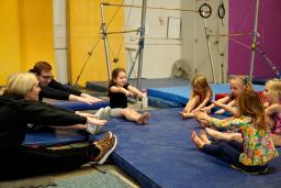 Gymnastic Stretches and warm up