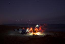 Oround a Campfire on Camp