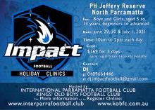 10% off Impact Football Holiday soccer Clinics Parramatta Soccer Clubs 2 _small