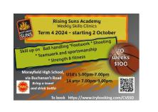 Rising Suns Academy Term 4 2024 REGISTER NOW Morayfield Basketball Classes &amp; Lessons _small