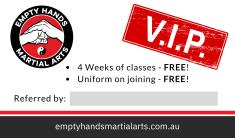VIP Starter Pack Golden Grove Karate Classes &amp; Lessons _small