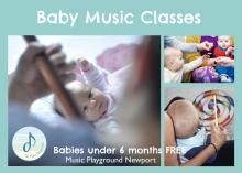 Babies under six months are FREE Newport Early Learning Classes &amp; Lessons _small