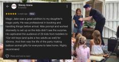 Special Offer: $50 Off Kids Birthday Party Magician Gold Coast (Magic &amp; Balloons Package) Gold Coast City Magic Entertainers 3 _small