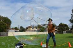 Billy the Kidding, Bubble Wrangler Melbourne Attractions _small