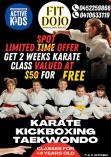 Limited time offer Auburn Karate Classes &amp; Lessons _small
