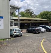 Playgroup location in activity centre off overflow carpark