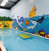 Our pool heat up to 32C all year round
