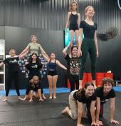 Performance troupe practice