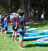 Soulkite gives stand up paddle lessons in Perth