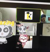 HeyMandarin online group class to learn drawing and Mandarin together