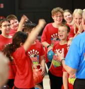 Loads of positive encouragement from our trained coaches (Lane Rangers)