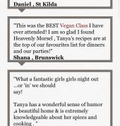 Glimpse of my reviews on my website review page