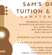 Sam's Guitar Tuition and Repair