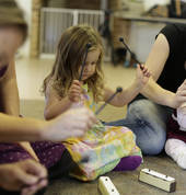 Families all making music, together!