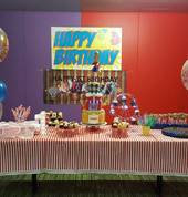 We are the only party venue with Trampolines and Inflatables!