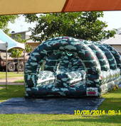 double up fun water slide                                             giggling fun