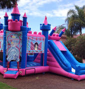 princess bouncy castle hire