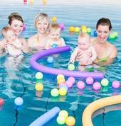 Let your baby enjoy the water with Mum and Baby classes