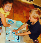 Water bead fun