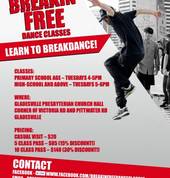 Breakdancing Flyer