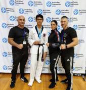 Silver Medal Black Belt Division NSW State Championships