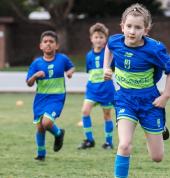 AJFC offers football for boys and girls from 5 to 18 years