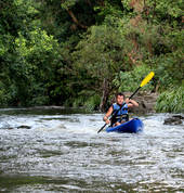 Kayaking Yabba Creek