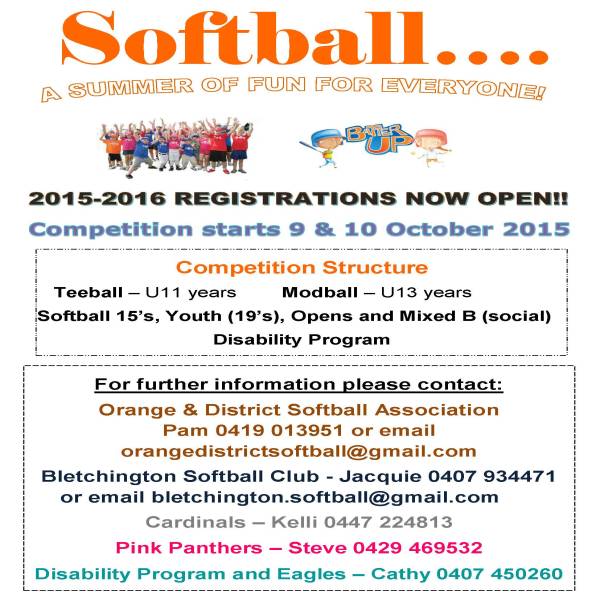 ODSA registration day Orange Softball Associations _small