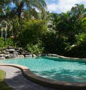 Zanzoo Retreat pool, Redlynch Valley