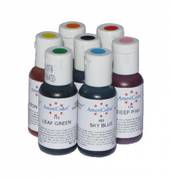 Over 60 icing colours for buttercream, fondant and royal icing