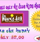 Wonka Milk Chocolate Bars