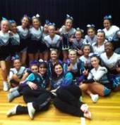 cheerleading team