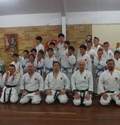 One of our club gradings - we are a small, high quality community not for profit club!