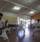 We specialise in Kata - good posture and form!