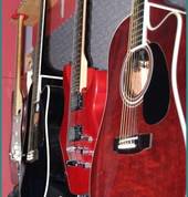 Sonicboy Studios guitar rack