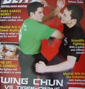 SiFu Henry Araneda on the cover of Blitz Magazine
