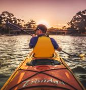 Adelaide City Kayak Tour - Sunset
